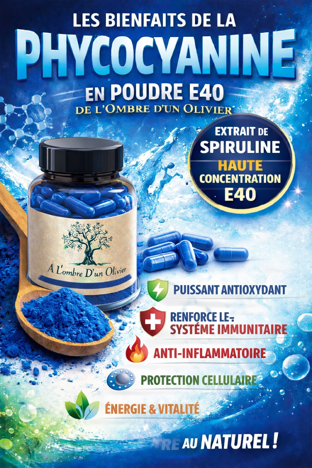 PHYCOCYANINE 200MG (3MOIS)