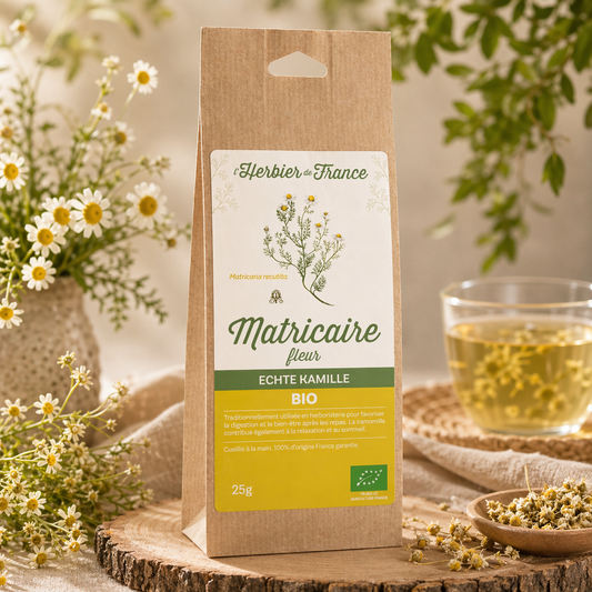 CAMOMILLE MATRICAIRE (Feuille)