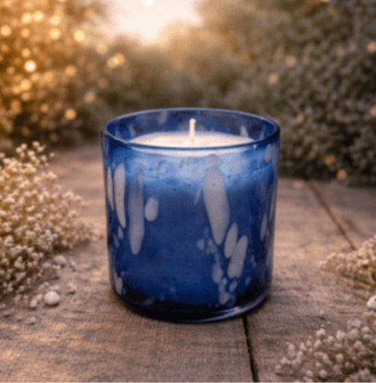 BOUGIE BOIS DE OUD VERRE SOUFFLÉ