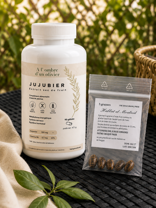 JUJUBIER 90GELS + 5 GRAINES HABBAT AL MOULOUK