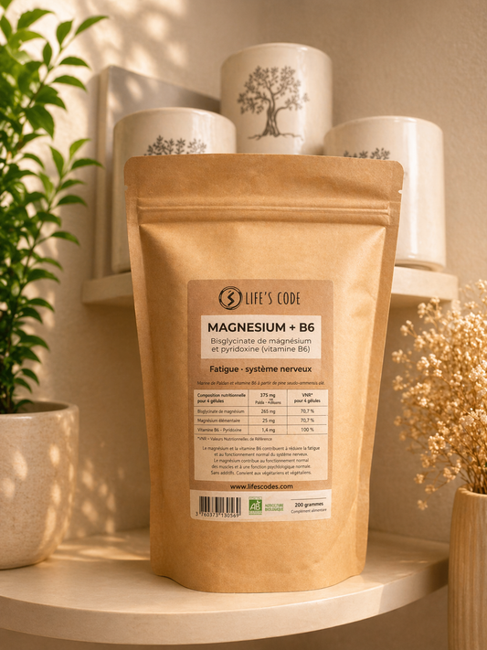 MAGNÉSIUM BISGLYCINATE +VITAMINE B6