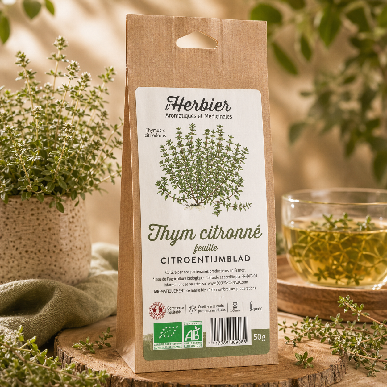 THYM CITRONNE (Feuille)