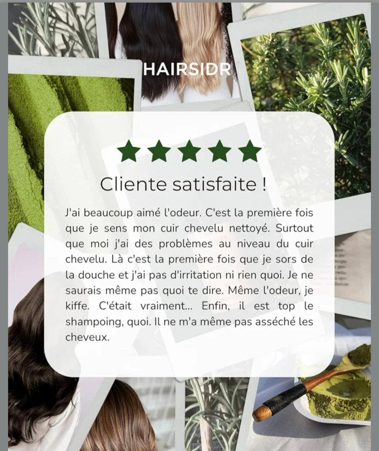HAIRSIDR Shampooing Trésor Ancestral