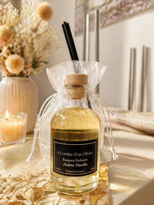 DIFUSEUR BÂTON AMBRE VANILLE 100ML